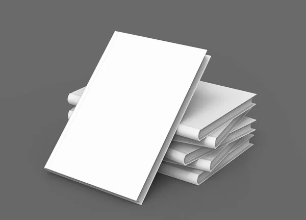 Hardcover books template — Stock Photo, Image