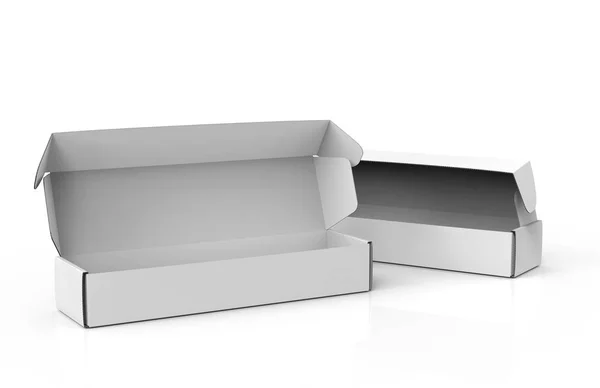 Blank paper box mock up — Stock Photo, Image