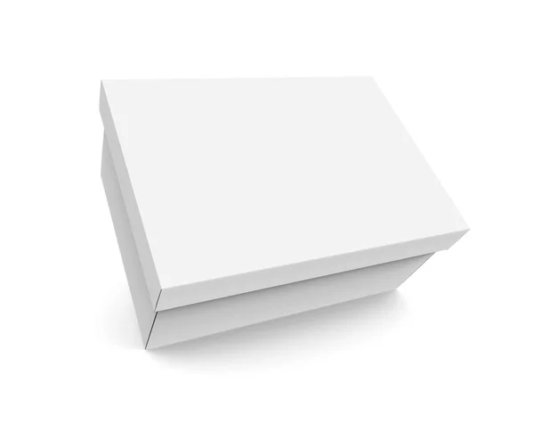 Plantilla de caja de papel en blanco —  Fotos de Stock