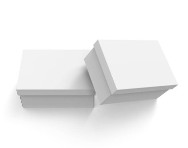 boş kağıt kutusu şablonu