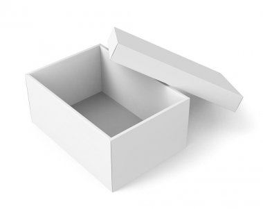 boş kağıt kutusu şablonu