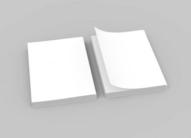 boş kitap tasarımı