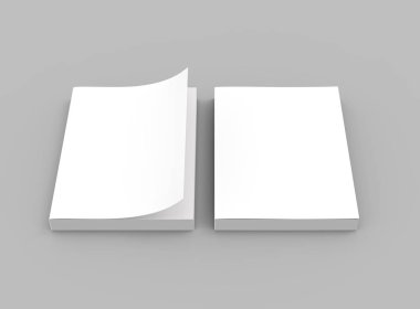 boş kitap tasarımı