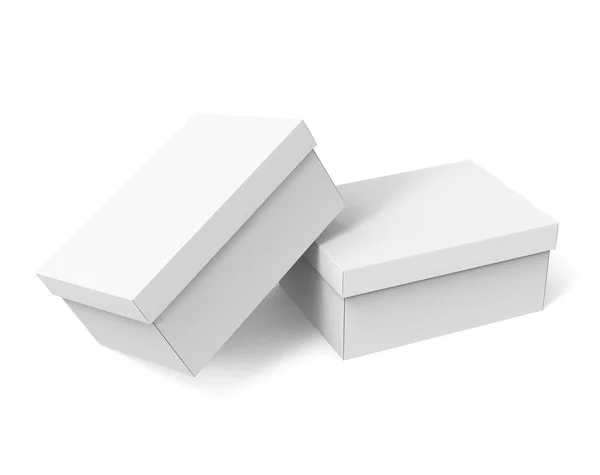 Blanco papier vak sjabloon — Stockfoto