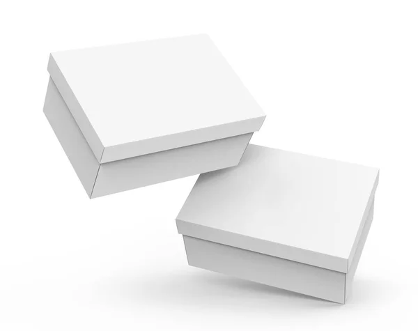 Blank paper box template — Stock Photo, Image