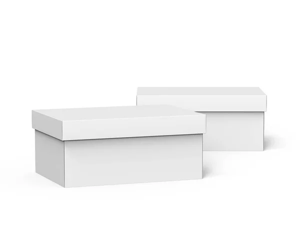 Blank paper box template — Stock Photo, Image