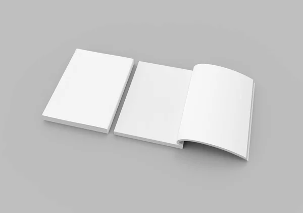 Diseño de libros en blanco — Foto de Stock