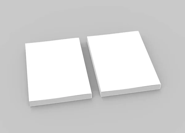 Diseño de libros en blanco —  Fotos de Stock
