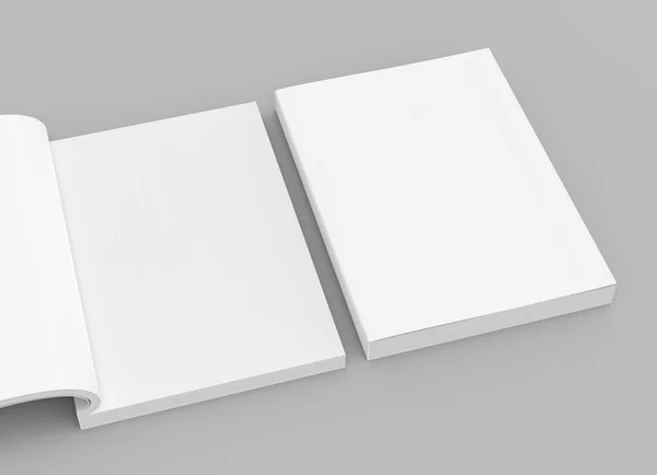 Diseño de libros en blanco — Foto de Stock