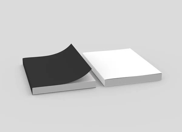 Blank books design — Stock Photo, Image