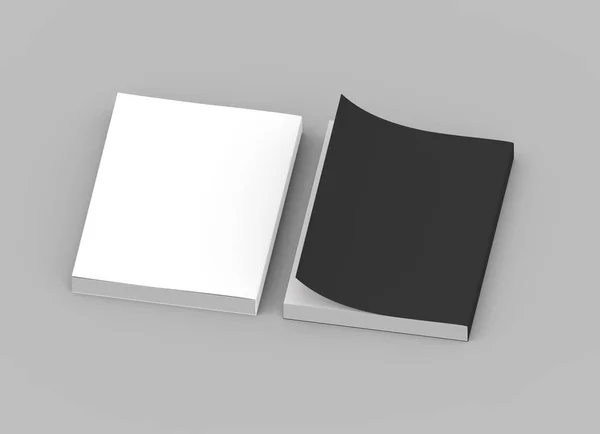 Disegno libri in bianco — Foto Stock