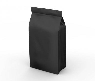 Kahve çekirdeği paket mockup