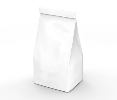 Kahve çekirdeği paket mockup