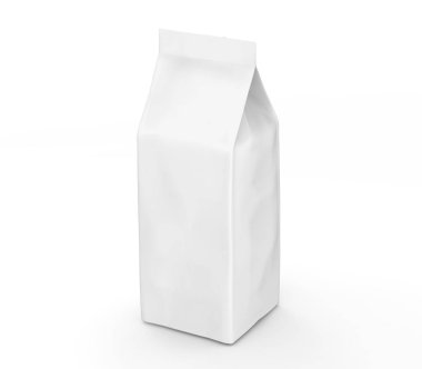 Kahve çekirdeği paket mockup