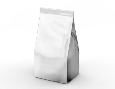 Kahve çekirdeği paket mockup