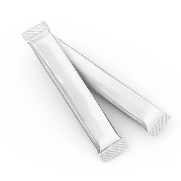 Paquete de lámina en blanco para el diseño — Foto de Stock