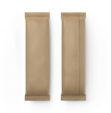 Boş gıda paketi mockup