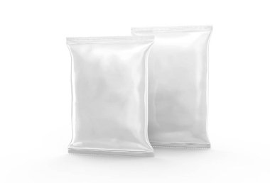 Folyo gıda paketi mockup