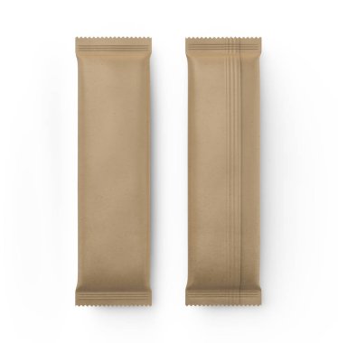 Boş gıda paketi mockup