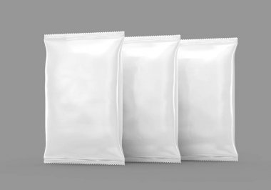 Folyo gıda paketi mockup