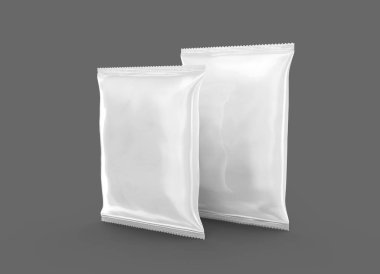 Folyo gıda paketi mockup