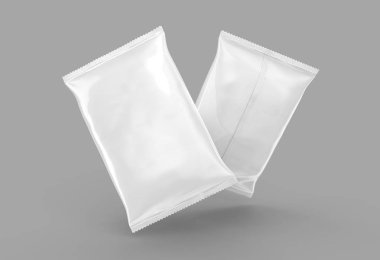 Folyo gıda paketi mockup