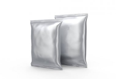 Folyo gıda paketi mockup