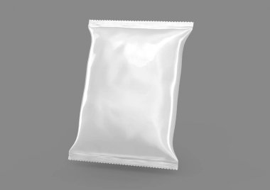 İnci beyaz folyo paket mockup