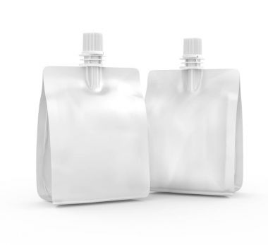 İçecek ya da yiyecek için folyo çanta