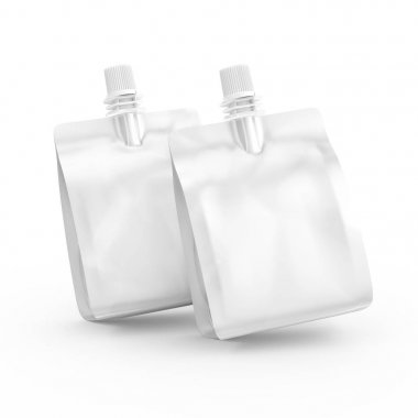 İçecek ya da yiyecek için folyo çanta