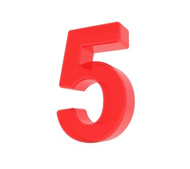 Kırmızı sayı 5