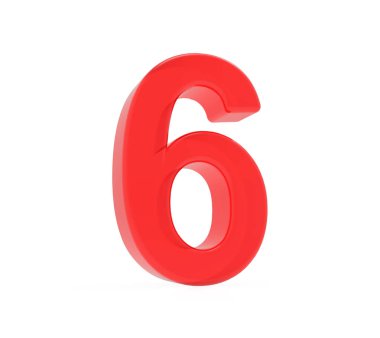 Kırmızı numarası 6