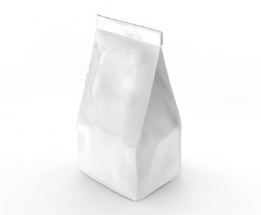 İnci beyaz kahve çekirdeği çanta mockup