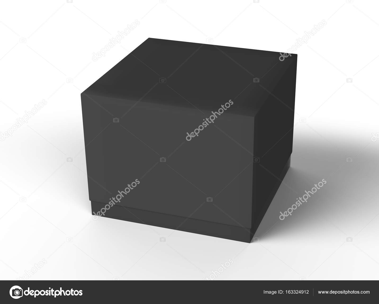 Download Black Box Cube Mockup Stock Photo Image By C Kchungtw 163324912