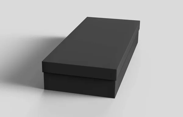 Modello piatto scatola nera — Foto Stock