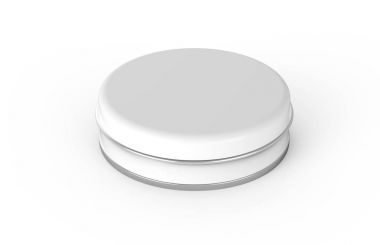 Kısa metal teneke mockup