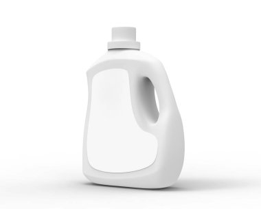 boş Çamaşırhane deterjan şişesi