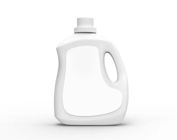 Blank laundry detergent bottle — Stock Photo, Image