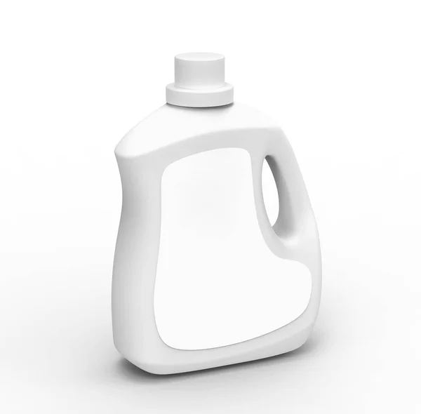 Blank laundry detergent bottle — Stock Photo, Image