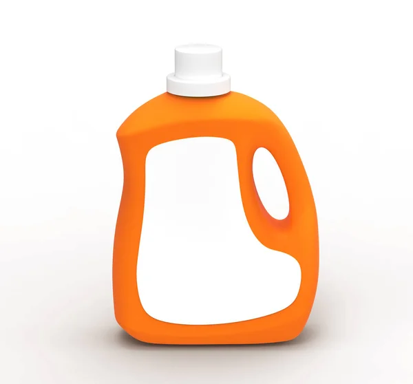 Bottiglia detergente per bucato bianco — Foto Stock