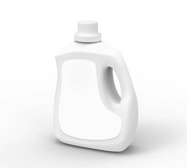 boş Çamaşırhane deterjan şişesi