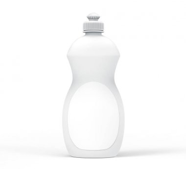 Bulaşık yıkama şişe mockup