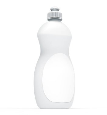 Bulaşık yıkama şişe mockup