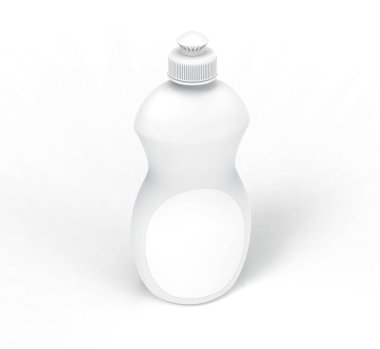 Bulaşık yıkama şişe mockup