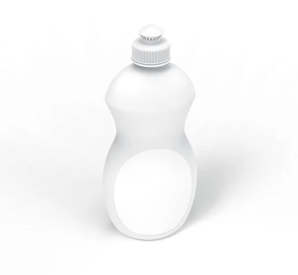 Dishwashing bottle mockup — Stock Photo, Image