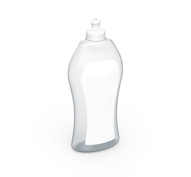 Bulaşık yıkama şişe mockup