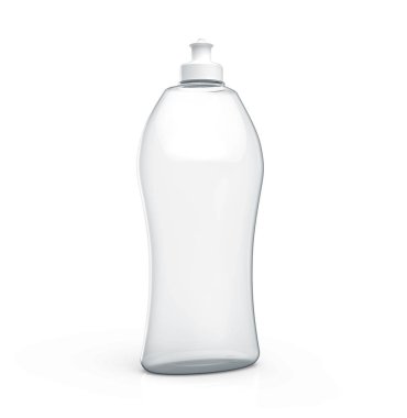 Bulaşık yıkama şişe mockup