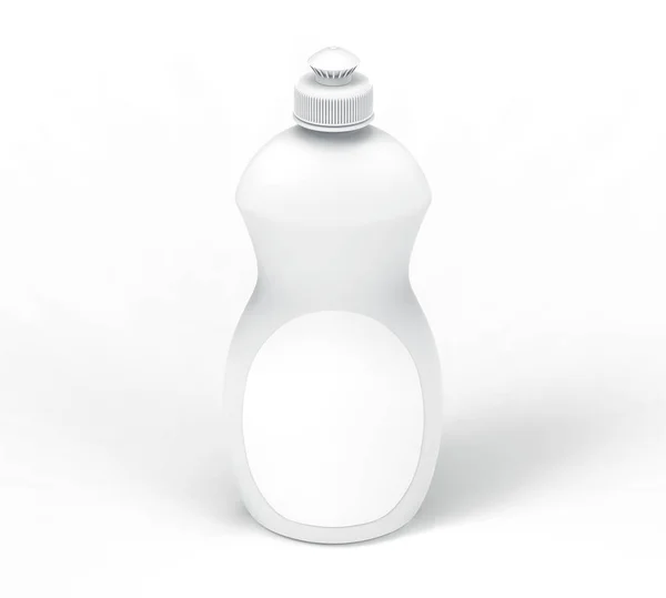 Diskmedel flaska mockup — Stockfoto