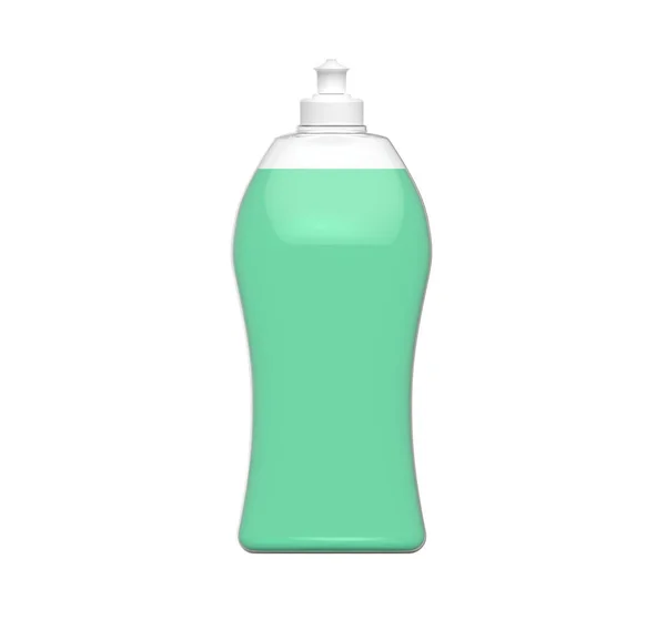 Afwassen fles mockup — Stockfoto