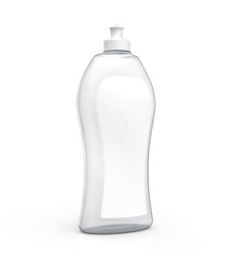 Bulaşık yıkama şişe mockup